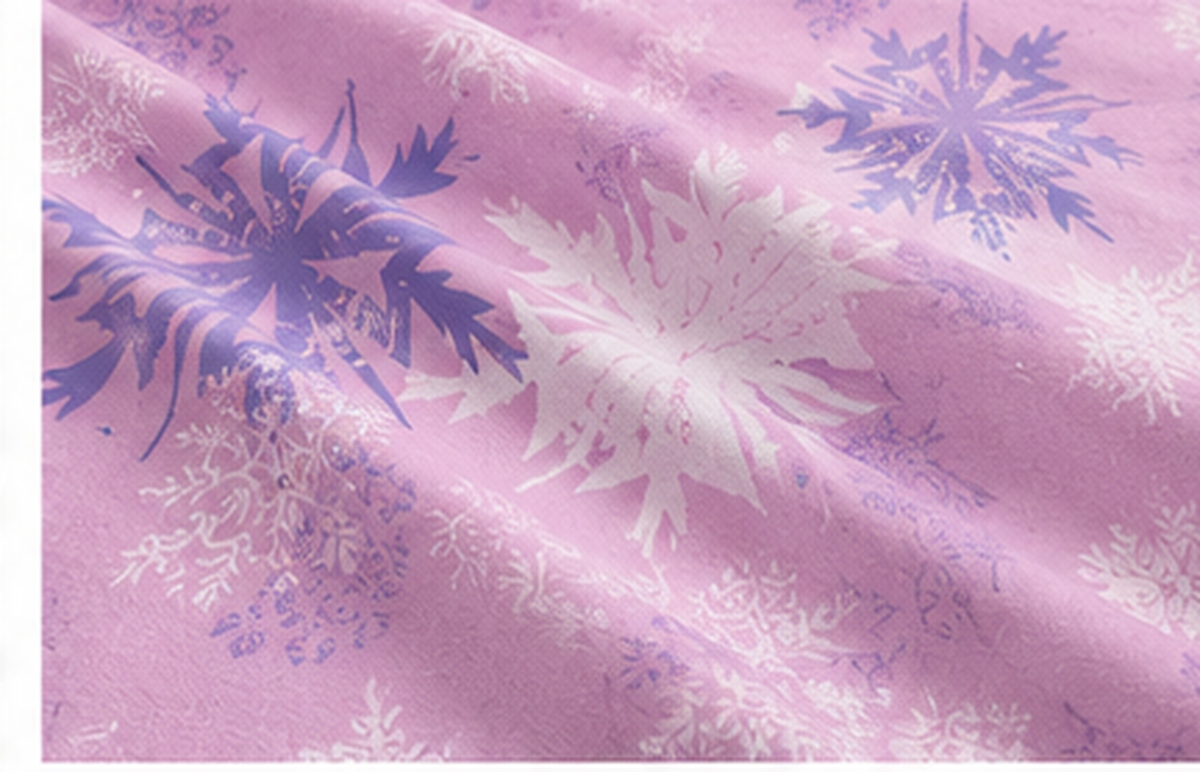 Lavender Snowfall Bed Set