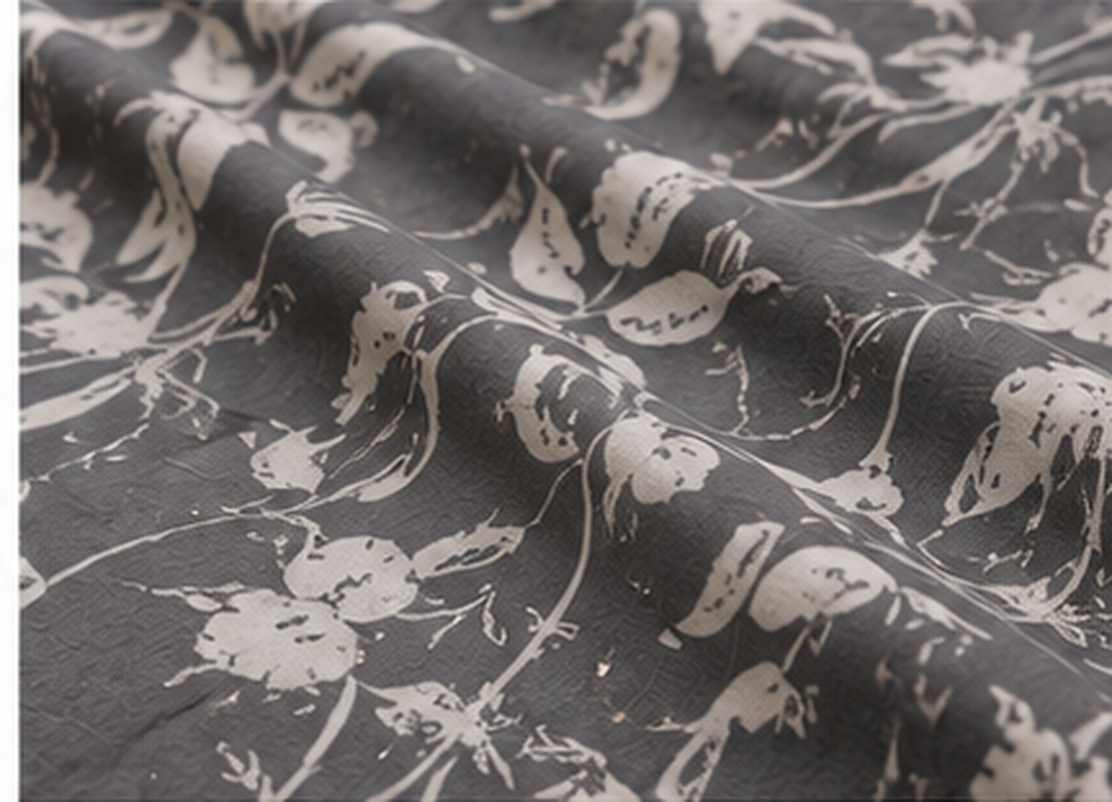 Monochrome Bloom Cotton Set