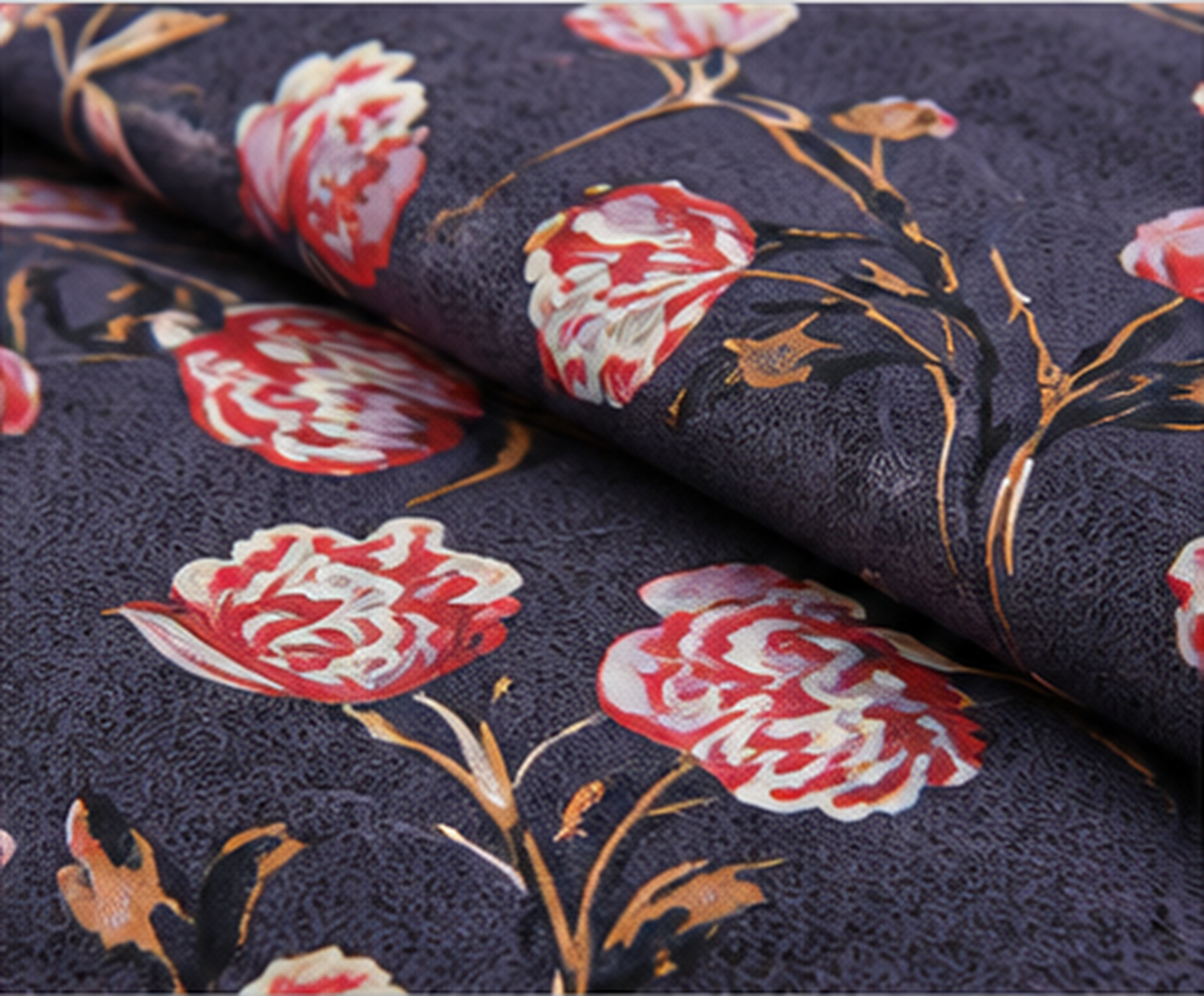 MidNight Tulip Bed Set