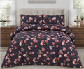 MidNight Tulip Bed Set