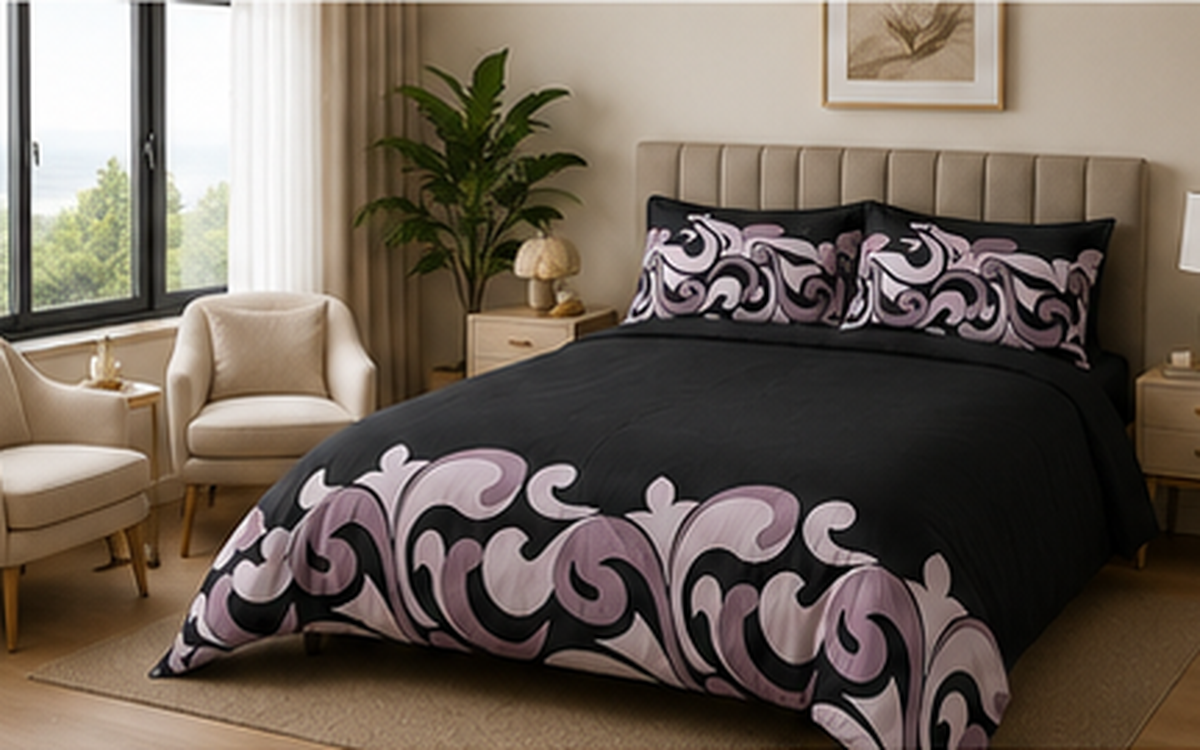 Royal Swirl Cotton Set