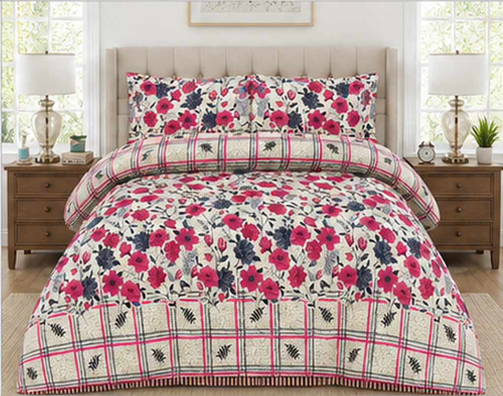 Cottage Rose Grid Set