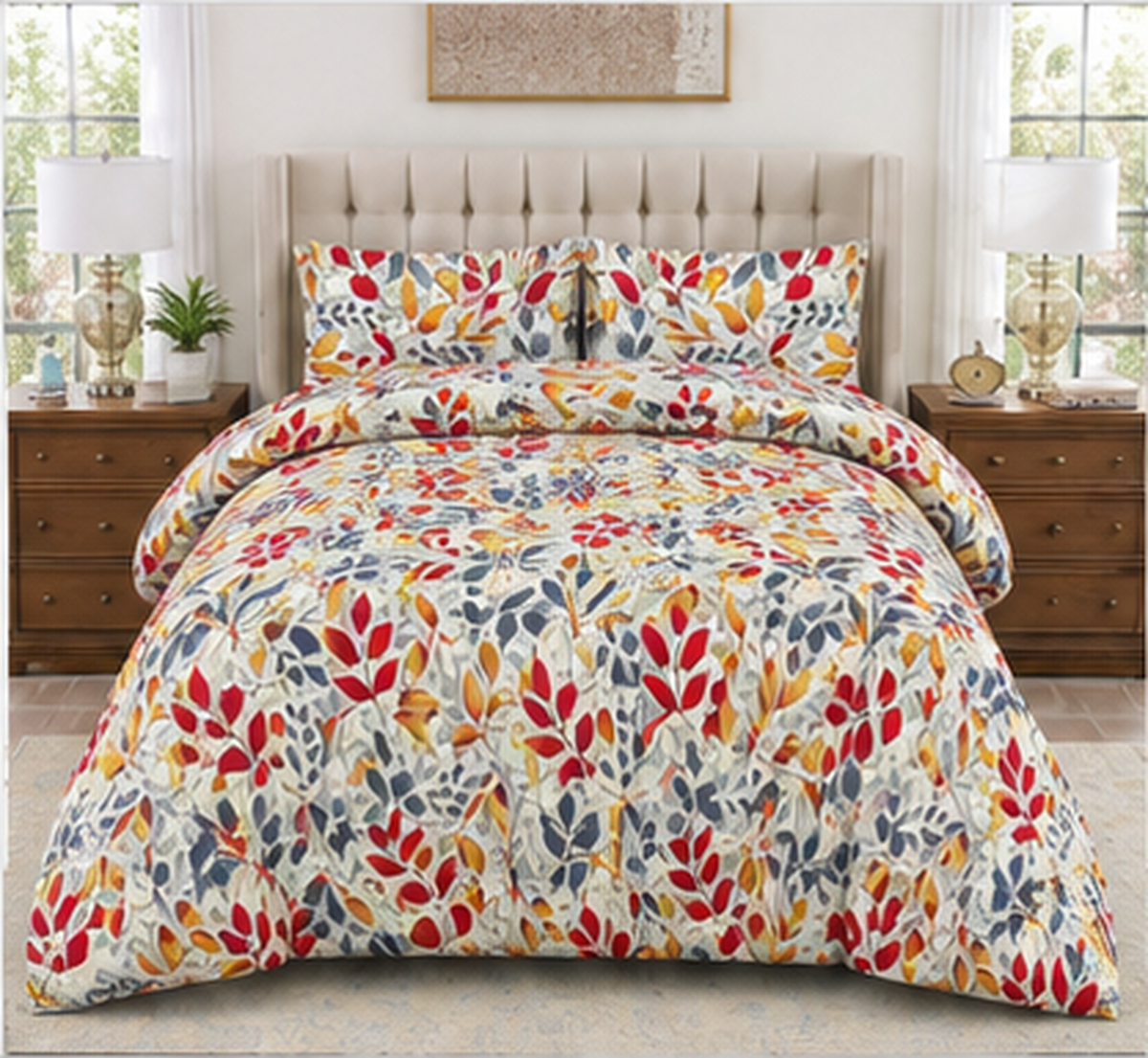 Falling Leaves Bed Set