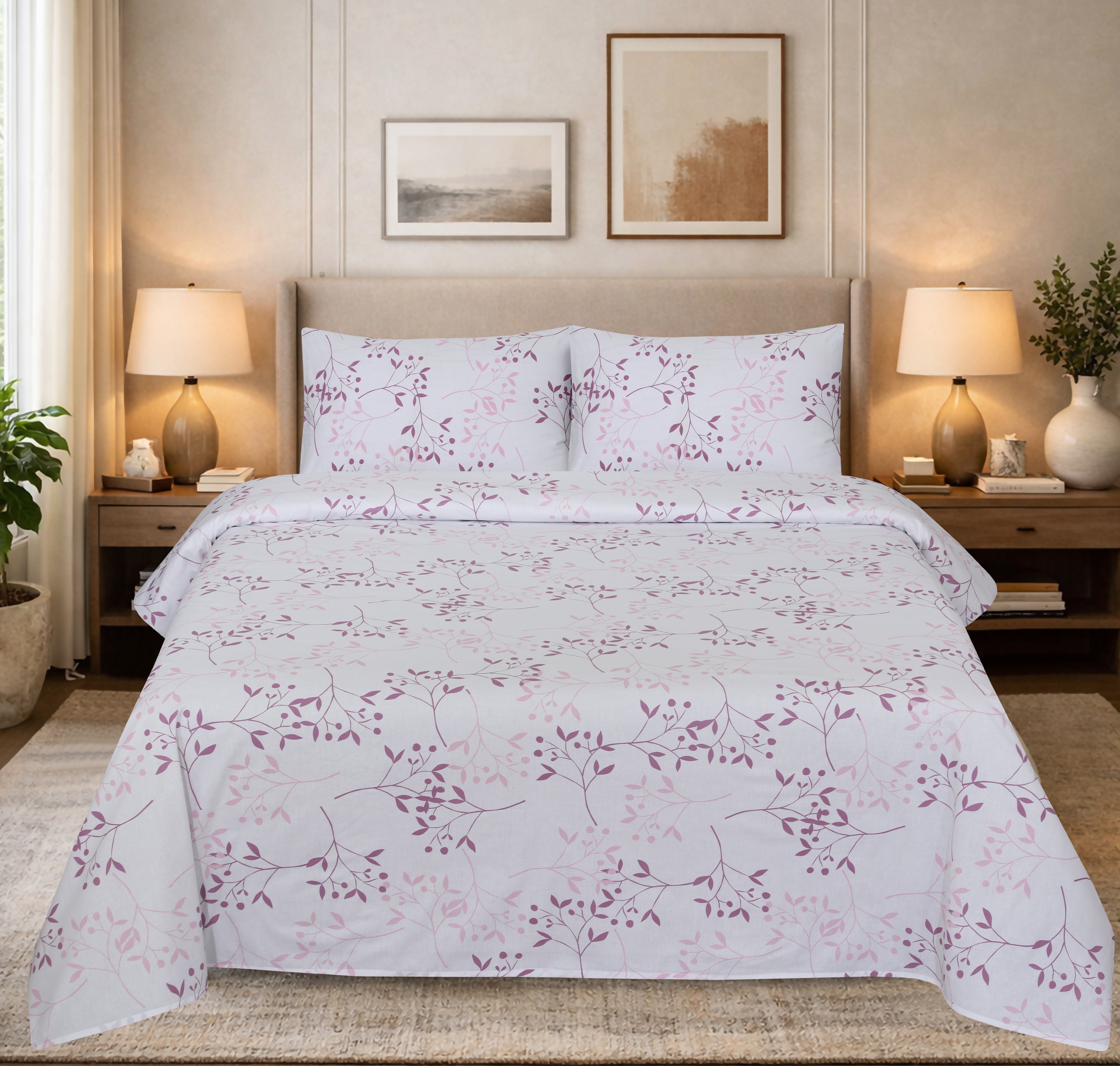 Blush Meadow Floral Set