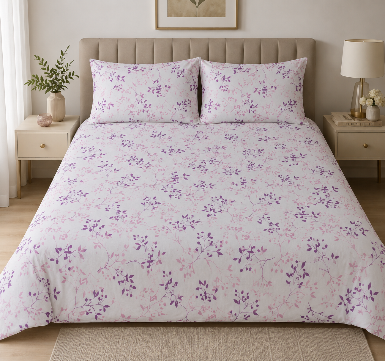 Blush Meadow Floral Set