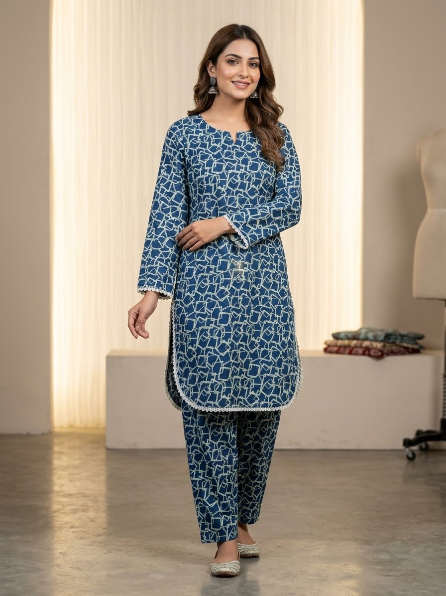 NEEL WHISPER 2PC(KHADAR)
