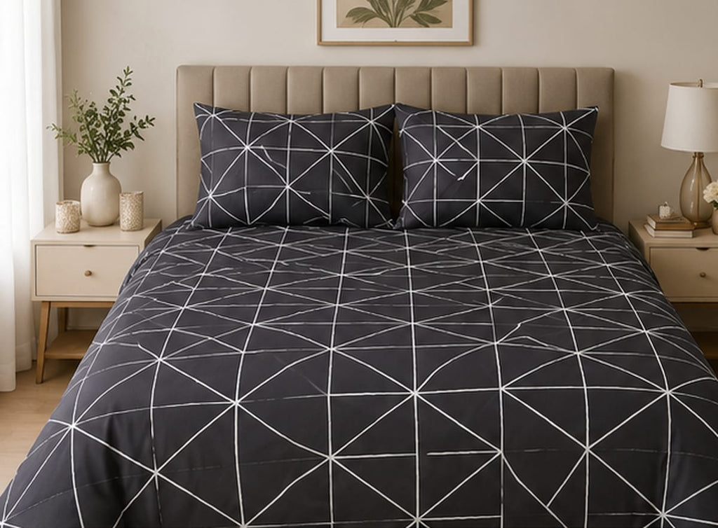 Vertex Geometric Bed Set